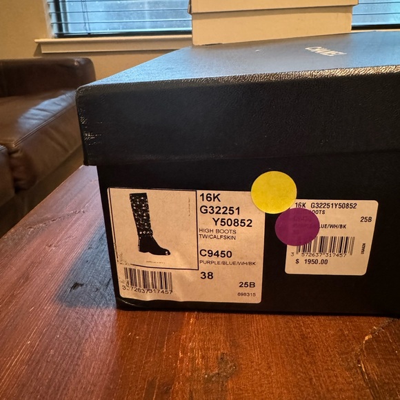 Chanel combat open ankle knitted boots - Picture 3 of 3